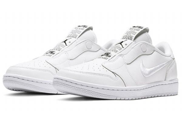 Nike Air Jordan 1 Retro Low Tops Slip Koripallokengät Naisille Valkoinen