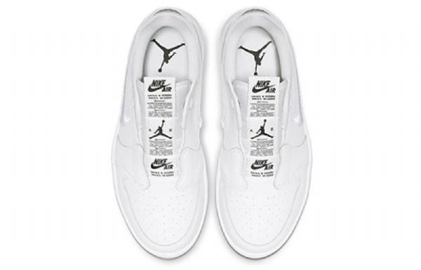 Nike Air Jordan 1 Retro Low Tops Slip Koripallokengät Naisille Valkoinen