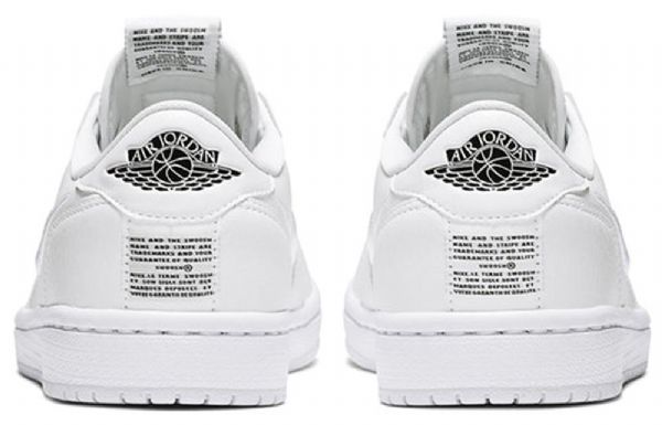 Nike Air Jordan 1 Retro Low Tops Slip Koripallokengät Naisille Valkoinen