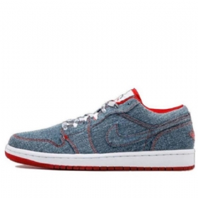 Nike Air Jordan 1 Retro Matalat Topit Koripallokengät Naisille Laivastonsininen