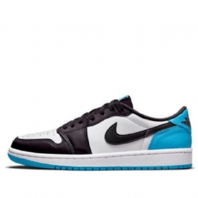 Nike Air Jordan 1 Retro Matalat Topit Og Koripallokengät Miehille Sininen Valkoinen