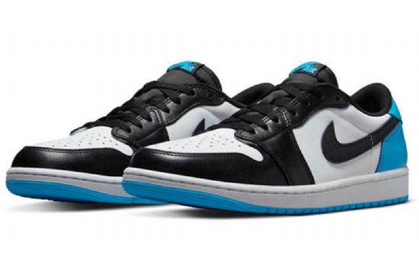 Nike Air Jordan 1 Retro Matalat Topit Og Koripallokengät Miehille Sininen Valkoinen