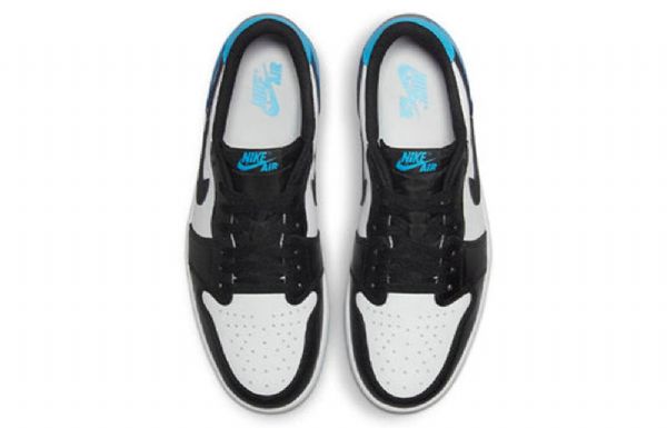 Nike Air Jordan 1 Retro Matalat Topit Og Koripallokengät Miehille Sininen Valkoinen