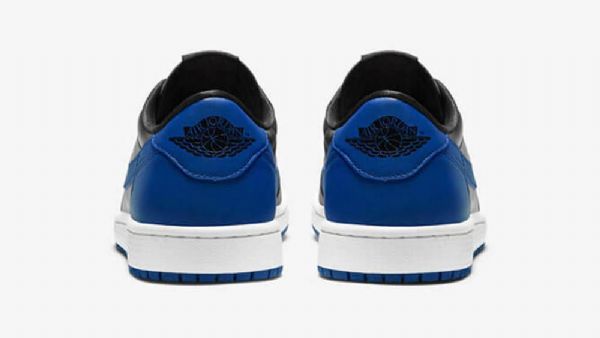 Nike Air Jordan 1 Retro Matalat Topit Og Varsity Royal Kengät Miehille Musta Sininen