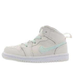 Nike Air Jordan 1 Retro Mid Tops Gt Koripallokengät Lapsille Harmaa
