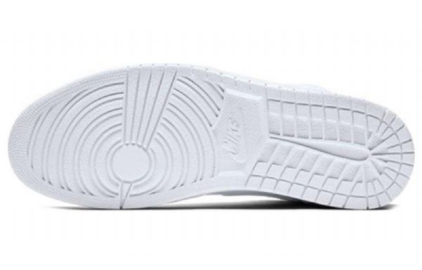 Nike Air Jordan 1 Retro Mid Tops Koripallokengät Miehille Valkoinen
