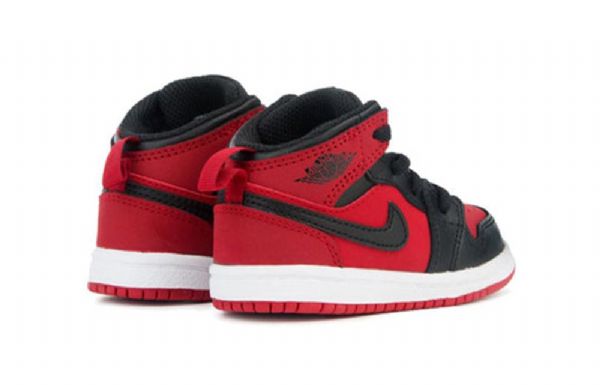 Nike Air Jordan 1 Retro Mid Tops Td Kengät Lapsille Punainen