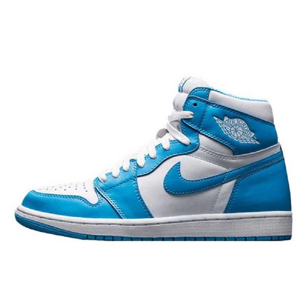 Nike Air Jordan 1 Retro Puuterikengät Miehille Sininen Valkoinen