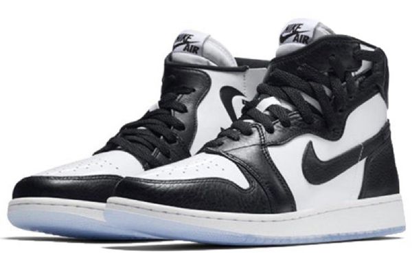 Nike Air Jordan 1 Retro Rebel Koripallokengät Naisille Mustavalkoinen