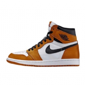 Nike Air Jordan 1 Reverse Shatteredboard Kengät Miehille Ruskea Valkoinen