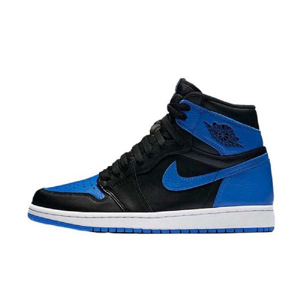Nike Air Jordan 1 Royal Kengät Miehille Sininen Valkoinen
