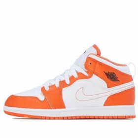 Nike Air Jordan 1 Se Ps Retro Koripallokengät Miehille Oranssi