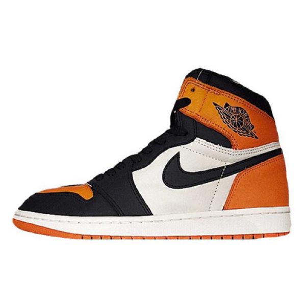 Nike Air Jordan 1 Shatteredboard Kengät Miehille Oranssi Musta Valkoinen