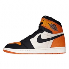 Nike Air Jordan 1 Shatteredboard Kengät Miehille Oranssi Musta Valkoinen