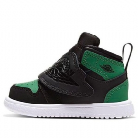 Nike Air Jordan 1 Sky Kengät Lapsille Musta Vihreä