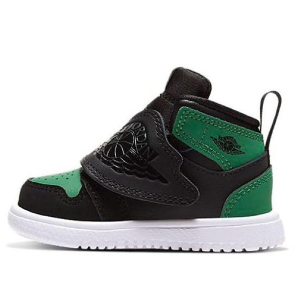 Nike Air Jordan 1 Sky Kengät Lapsille Musta Vihreä
