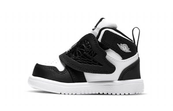 Nike Air Jordan 1 Sky Kengät Lapsille Mustavalkoinen