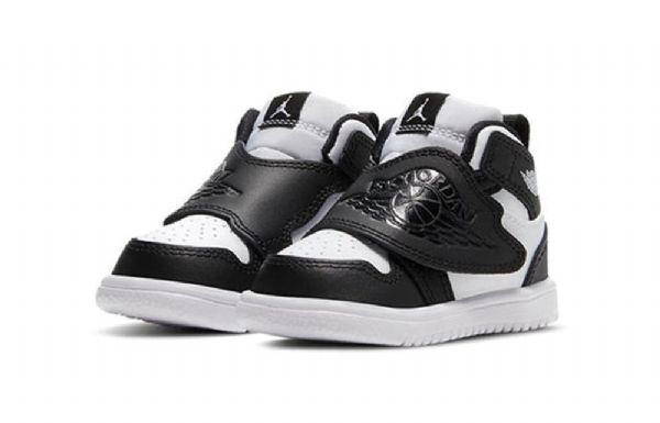 Nike Air Jordan 1 Sky Kengät Lapsille Mustavalkoinen