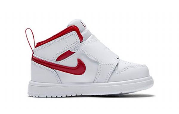 Nike Air Jordan 1 Sky Kengät Lapsille Valkoinen Punainen
