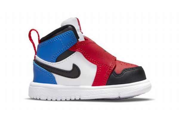 Nike Air Jordan 1 Sky Logo Td Kengät Lapsille Punainen Sininen Valkoinen