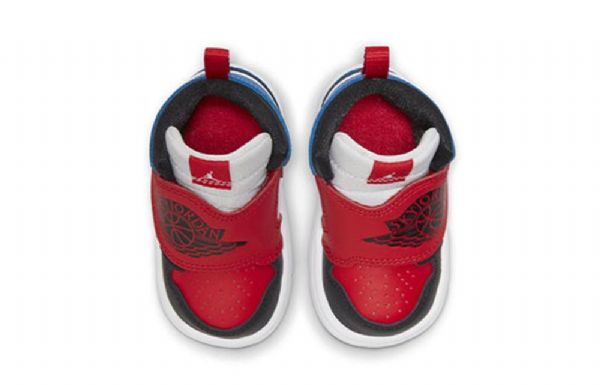Nike Air Jordan 1 Sky Logo Td Kengät Lapsille Punainen Sininen Valkoinen