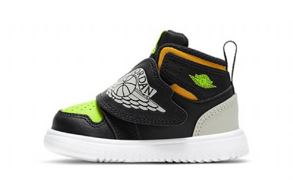 Nike Air Jordan 1 Sky Td Kengät Lapsille Musta Vihreä