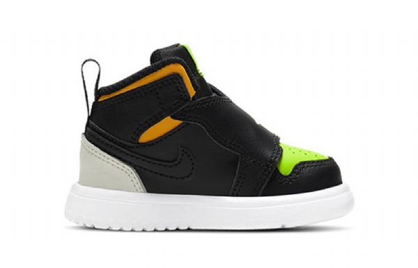 Nike Air Jordan 1 Sky Td Kengät Lapsille Musta Vihreä