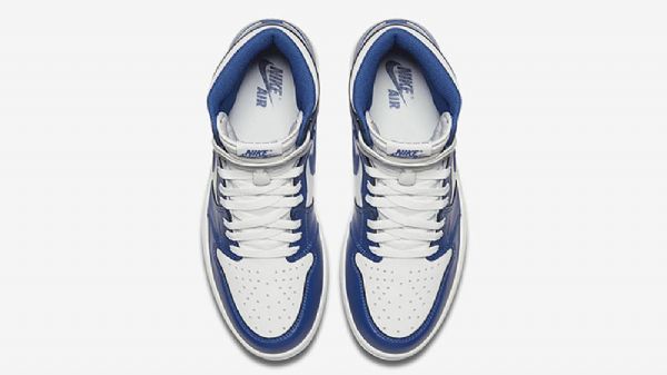 Nike Air Jordan 1 Storm Kengät Miehille Sininen Valkoinen