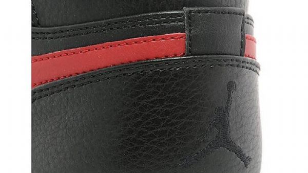 Nike Air Jordan 1 Swoosh Kengät Miehille Musta Punainen