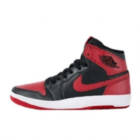 Nike Air Jordan 1 The Return Leveät Kengät Miehille Punainen Musta
