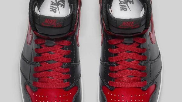 Nike Air Jordan 1 The Return Leveät Kengät Miehille Punainen Musta