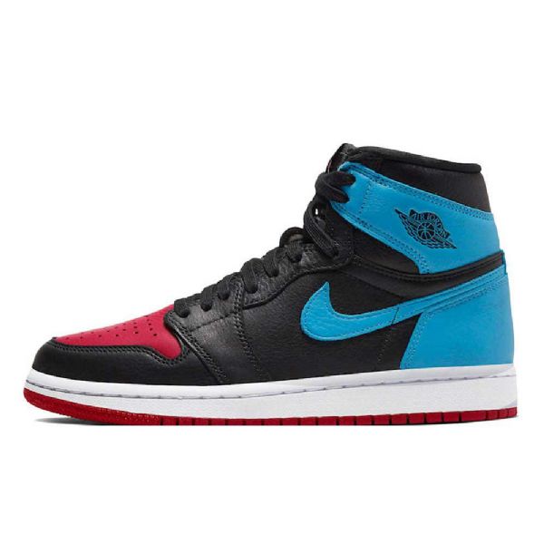 Nike Air Jordan 1 Unc To Chicago Kengät Naisille Musta Sininen