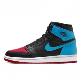 Nike Air Jordan 1 Unc To Chicago Kengät Naisille Musta Sininen