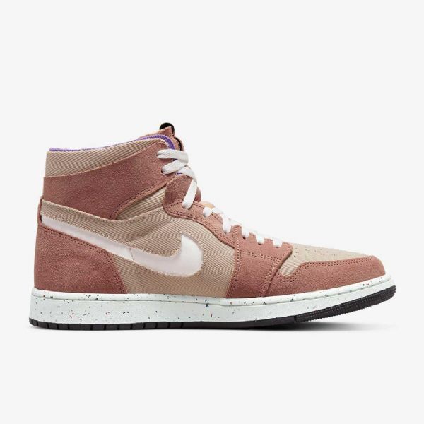 Nike Air Jordan 1 Zoom cmft Kengät Miehille Pinkki Purppura Valkoinen