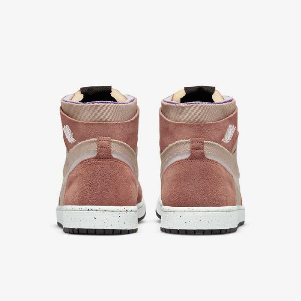 Nike Air Jordan 1 Zoom cmft Kengät Miehille Pinkki Purppura Valkoinen