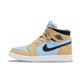 Nike Air Jordan 1 Zoom cmft Psychic Kengät Miehille Sininen Ruskea