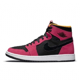Nike Air Jordan 1 Zoom Comfort Fireberry Kengät Miehille Burgundy Musta