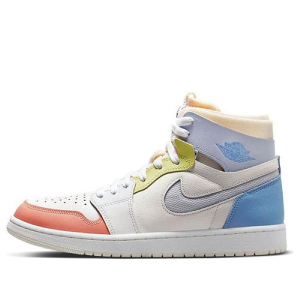 Nike Air Jordan 1 Zoom Air Comfort High Topit Retro-koripallokengät Miehille Moniväriset