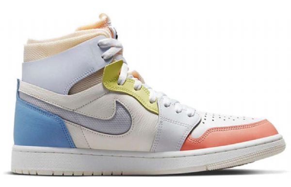 Nike Air Jordan 1 Zoom Air Comfort High Topit Retro-koripallokengät Miehille Moniväriset