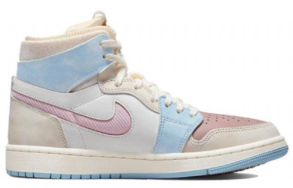 Nike Air Jordan 1 Zoom Air Comfort High Topit Retro Koripallokengät Naisille Pinkki