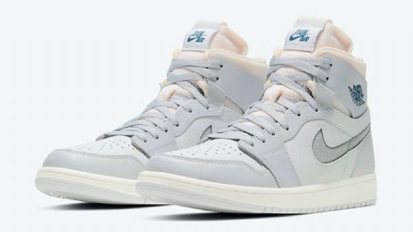 Nike Air Jordan 1 Zoom Comfort Lontoon Kengät Miehille Harmaa