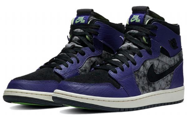 Nike Air Jordan 1 Zoom Comfort Retro Koripallokengät Miehille Purppura