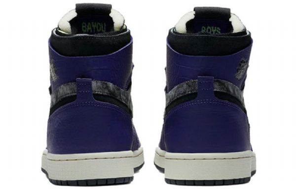 Nike Air Jordan 1 Zoom Comfort Retro Koripallokengät Miehille Purppura