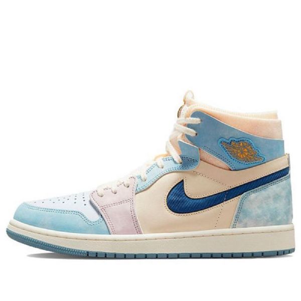 Nike Air Jordan 1 Zoom Comfort Retro Koripallokengät Miehille Siniset