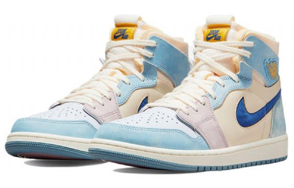 Nike Air Jordan 1 Zoom Comfort Retro Koripallokengät Miehille Siniset