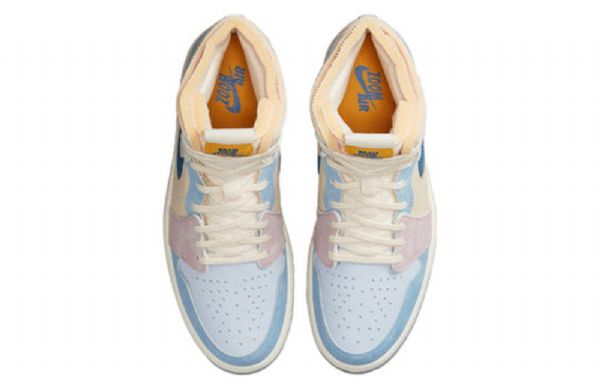 Nike Air Jordan 1 Zoom Comfort Retro Koripallokengät Miehille Siniset