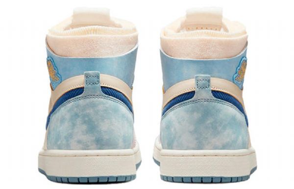Nike Air Jordan 1 Zoom Comfort Retro Koripallokengät Miehille Siniset