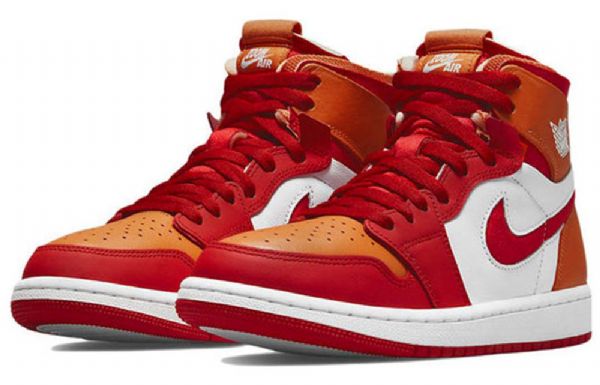Nike Air Jordan 1 Zoom Air Comfort Retro Koripallokengät Naisille Punainen