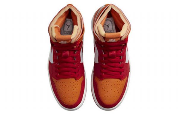 Nike Air Jordan 1 Zoom Air Comfort Retro Koripallokengät Naisille Punainen