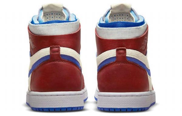 Nike Air Jordan 1 Zoom Comfort Retro Koripallokengät Naisille Punainen Khaki